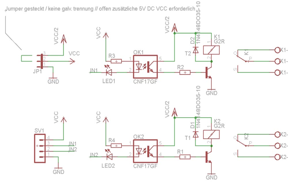 Arduino 8 Kanal Relais Schaltplan - Wiring Diagram